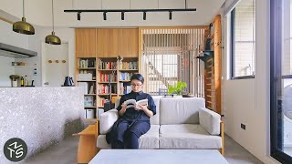 NEVER TOO SMALL Japanese Inspired Tranquil Apartment Taiwan 33sqm355sqft [upl. by Jeu]