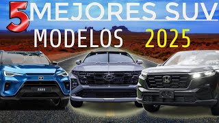 5 mejores SUVs para 2025 Modelos mas esperados [upl. by Odlavso]