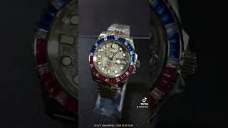 Seiko Jewel Pepsi Marine Master 40mm NH35 Mod [upl. by Cassi]