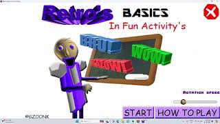 Retros Basics In fun activitys Baldis Basics Mod [upl. by Nylekcaj891]