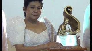 Nora Aunor receives UP Gawad Plaridel award [upl. by Roselani]