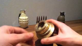 ww1 German HZ 14 artillery shell fuse [upl. by Havstad]