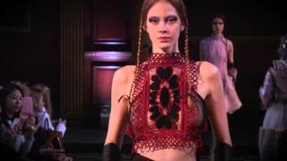 Bora Aksu Autumn Winter 2016 London Fashion Week [upl. by Ennairda]