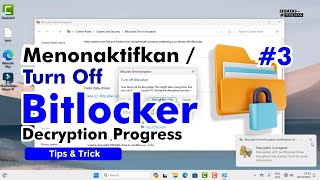 Cara Menonaktifkan Bitlocker Encryption [upl. by Eitirahc]