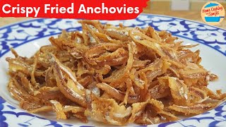 How to Cook Perfect Crispy Fried Anchovies  Ikan Bilis Goreng Ranggup [upl. by Aropizt]