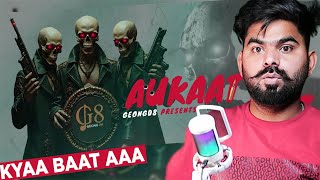 REACTION ON  Geong08  Aukaat  Official Video Song [upl. by Clayborne]