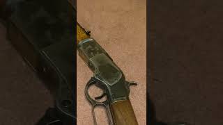 Uberti Winchester 1873 Lever action in 357 mag  review and thoughts [upl. by Ambur]