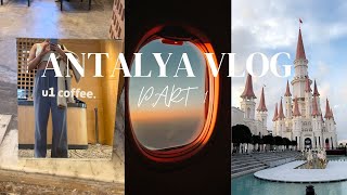 ANTALYA TURKEY IN WINTER part 1 antalya europe travelvlog trending [upl. by Anoy]