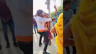 reels Haye Re Garmi Chhod Dela Pani Dance dance public video viralvideo [upl. by Isola]