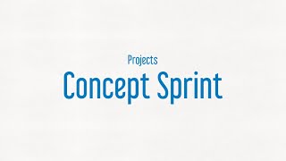 Concept Sprint  Design Sprint [upl. by Yerbua]