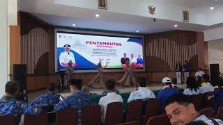 Tari Rampak Kendang Penyambutan Kontingen PON dan Peparnas 2024 Kabupaten Bandung Barat [upl. by Anya]