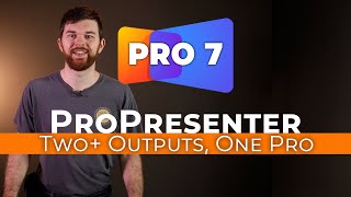 Create a Live Stream Output from ProPresenter 7 [upl. by Aretha]