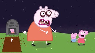 Zombie Mummy Pig Rises From The Grave  A Peppa Pig Horror Story [upl. by Pascale597]