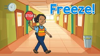 School Run An Interactive PE Experience  Brain Break  Indoor Recess  PE  PhonicsMan Fitness [upl. by Flodur]