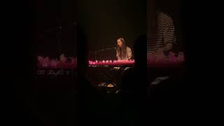 Fleurie singing Love and War live in Amsterdam acoustic piano [upl. by Aymik]