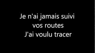 aller plus haut paroles [upl. by Armat]