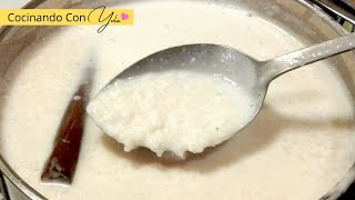 Arroz con Leche Receta Sencilla y Sabrosa [upl. by Enilorak886]