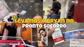 PRECISEI LEVAR O BRYAN NOVAMENTE NO PRONTO SOCORRO EM MENOS DE UMA SEMANA MUITA ROUPA SUJA😔 [upl. by Hyde]