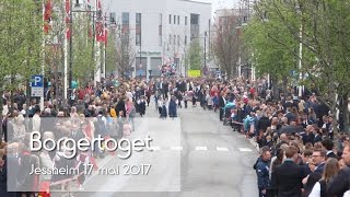 Borgertoget på Jessheim 17 Mai 2017 [upl. by Brent]