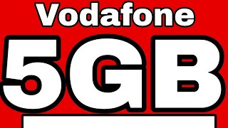 Vodafone bedava Hediye İnternet 5 GB 1 Haftalık 😍Vodafone Faturalı Abonelere özel🫡 ArasTech2 [upl. by Sexton]