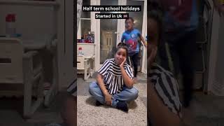 😂half term school holidays started in Uk 🇬🇧 parents be like 🤯shortvideo [upl. by Phipps]