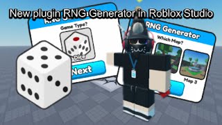 New plugin RNG Generator in Roblox Studio [upl. by Bork]