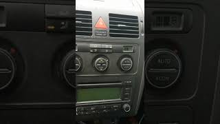 Volkswagen Golf 5 Touran Passat B6 Climatronic reset ventilation [upl. by Aivle]