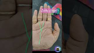 भाग्यशाली Y संकेत Lucky y sign हस्तरेखा palmistry hastrekha [upl. by Nommad7]