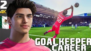 FC 25 GOALKEEPER CAREER MODE 2  CARLITO MONTANEZ🇲🇽 HIS DEBUT IN LA LIGA🚨 [upl. by Otsuaf]