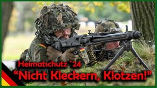 Heimatschutz 2024  NICHT KLECKERN KLOTZEN [upl. by Prissie65]