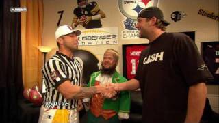 Santino Marella talks to Raw guest host Ben Roethlisberger [upl. by Atsuj]