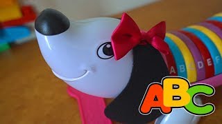 Cute Puppy Teach ABC Alphabet [upl. by Yenruoj]