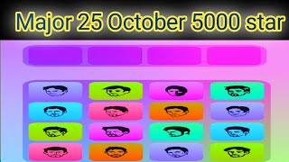 Major Puzzle Durov 25 October 5000 star Puzzle Durov Find Icons Major new Complete Task 25 October [upl. by Graniah264]