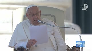 Papa Francesco Udienza Generale del 6 novembre 2024 [upl. by Eatnuhs]