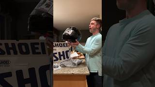 Unboxing the SHOEI RF 1400 Motorcycle Helmet [upl. by Ostler]