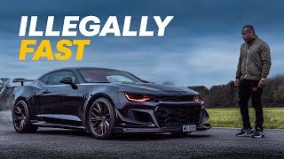 Chevy Camaro ZL1 Review So FAST It’s ILLEGAL  4K [upl. by Map]