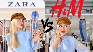 ZARA VS HampM JEANS  CALIDAD  PRECIO MODELOS [upl. by Florie369]