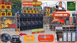 KKE New Battle Power Amplifier na Parang Tangke PowerPlant 10  4500W x 2  D18 3500W 7quot Coil [upl. by Yseult991]