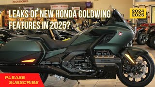 Leaks of new Honda Goldwing Features in 2025 [upl. by Rol111]