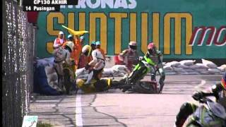 2011 PETRONAS Malaysian Cub Prix Championship  Season Review Crash Compilation [upl. by Petronella]