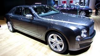 2014 Bentley Mulsanne  Exterior and Interior Walkaround  2013 New York Auto Show [upl. by Ayotac571]