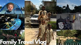 FAMILY TRAVEL VLOG  ORLANDO FLORIDA📍DISCOVERY COVE  UNIVERSAL STUDIO  VOLCANO BAY MCKENNAWALKER [upl. by Girand]