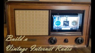 Volumio Vintage Internet Radio Build with Raspberry PI and HiFiBerry amp2 [upl. by Kano]