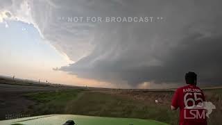 05242024 Olustee Oklahoma  Tornado and structure timelapse [upl. by Lartnom404]