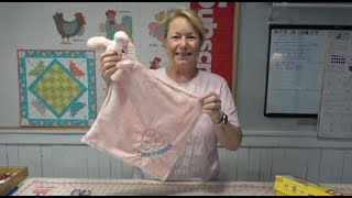 Designs by JuJu Bunny Lovie Tutorial  Tricks for Stuffing Softies No Hand Stitching Multineedle [upl. by Delanie]