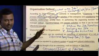 Definition of Organisation  Characteristics of Organisation  Principles of Marketing Lectures [upl. by Jozef117]