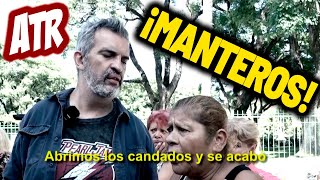 ¡MANTEROS ATR 🔥 MARTÍN CICCIOLI SE METIÓ EN EL CONFLICTO ENTRE POLICÍAS Y MANTEROS [upl. by Lebana592]