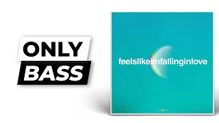 feelslikeimfallinginlove  Coldplay  Only Bass Isolated [upl. by Saihttam]