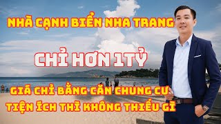 Tập 172🔥căn nhà chỉ hơn 1tỷ nằm cạnh bãi tắm đẹp nhất nha trangtiện ích xung quanh chỉ cách 100m [upl. by Aluap]