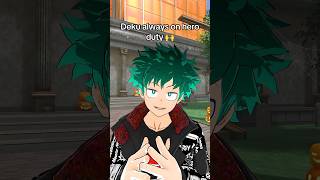 POV Deku saves you from your pain deku myheroacademia anime vrchat [upl. by Nanek]